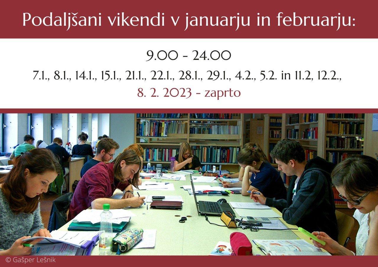 Podaljšani vikendi v januarju in februarju